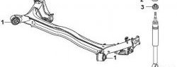 379 р. Полиуретановая втулка амортизатора задней подвески (верхняя) Точка Опоры (11,5 мм)  Honda Civic  8 (2005-2011). Увеличить фотографию 2
