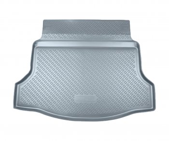 2 099 р. Коврик багажника Norplast Unidec  Honda Civic  10 FC (2015-2019) (Серый). Увеличить фотографию 1