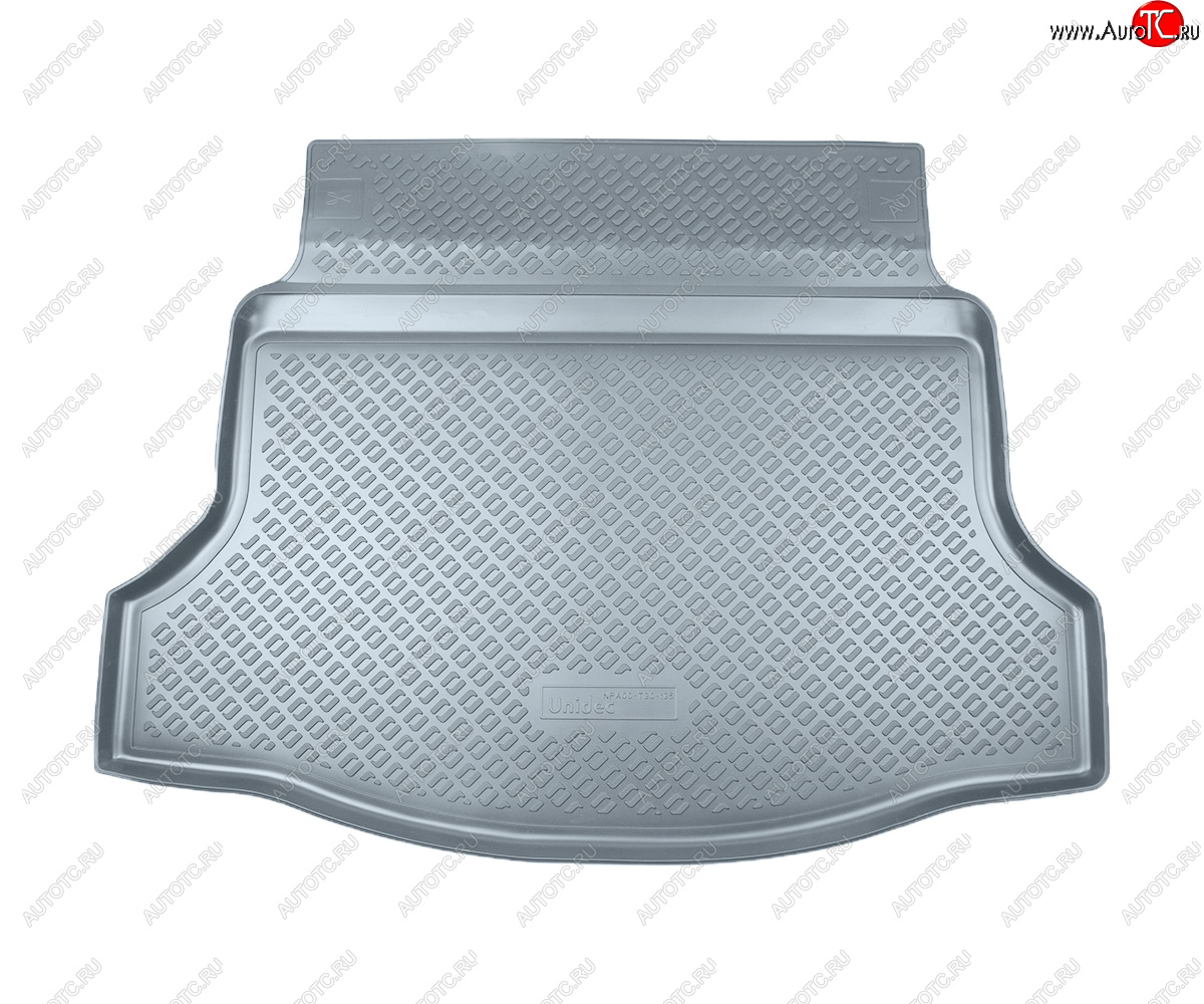 2 099 р. Коврик багажника Norplast Unidec  Honda Civic  10 FC (2015-2019) (Серый)