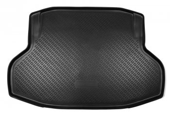 1 659 р. Коврик багажника Norplast Honda Civic 10 FC дорестайлинг седан (2016-2019) (Цвет: черный). Увеличить фотографию 1