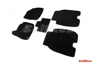 4 599 р. Комплект 3D ковриков в салон (5 дв.) Seintex  Honda Civic  9 (2011-2016). Увеличить фотографию 1