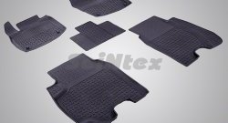 Износостойкие коврики в салон с высоким бортом (хетчбек) SeiNtex Premium 4 шт. (резина) Honda Civic 9 FK хэтчбэк (2011-2016)