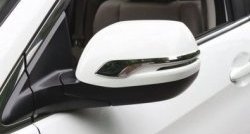1 799 р. Накладки на зеркала СТ Honda CR-V RM1,RM3,RM4 дорестайлинг (2012-2015) (Неокрашенные). Увеличить фотографию 1