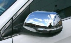 4 199 р. Накладки на зеркала СТ Honda CR-V RM1,RM3,RM4 дорестайлинг (2012-2015) (Неокрашенные). Увеличить фотографию 1