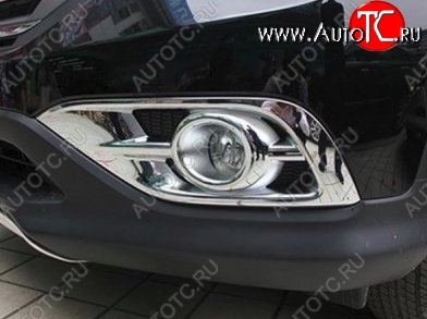 4 749 р. Подиумы противотуманных фар СТ Honda CR-V RM1,RM3,RM4 дорестайлинг (2012-2015)