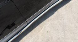 15 799 р. Защита порогов из круглой трубы диаметром 42 мм Russtal  Honda CR-V  RM1,RM3,RM4 (2012-2015). Увеличить фотографию 2