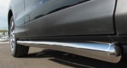14 849 р. Защита порогов из круглой трубы диаметром 63 мм Russtal  Honda CR-V  RM1,RM3,RM4 (2012-2015) (Защита порогов с со скосами на торцах (вариант 1)). Увеличить фотографию 11