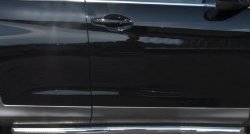 14 849 р. Защита порогов из круглой трубы диаметром 63 мм Russtal  Honda CR-V  RM1,RM3,RM4 (2012-2015) (Защита порогов с со скосами на торцах (вариант 1)). Увеличить фотографию 1