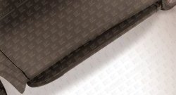 Алюминиевые пороги Slitkoff Optima Black Honda (Хонда) CR-V (СР-В)  RM1,RM3,RM4 (2012-2015) RM1,RM3,RM4 дорестайлинг