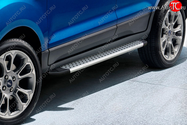 19 749 р. Пороги алюминиевые Slitkoff Honda CR-V RM1,RM3,RM4 дорестайлинг (2012-2015) (Standart Silver)