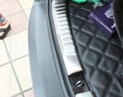 5 349 р. Металлический порожек в багажник автомобиля СТ  Honda CR-V  RM1,RM3,RM4 (2012-2015). Увеличить фотографию 1