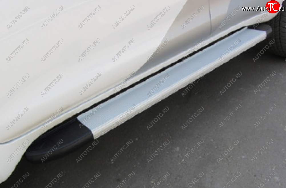 10 979 р. Порожки для ног Arbori Optima Silver Honda CR-V RW,RT дорестайлинг (2016-2020)