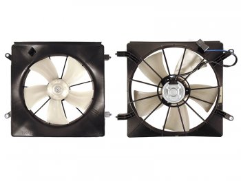 Вентилятор радиатора в сборе SAT Honda CR-V RD4,RD5,RD6,RD7,RD9  дорестайлинг (2001-2004)