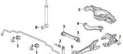 849 р. Полиуретановый сайлентблок амортизатора задней подвески (нижнее крепление) Точка Опоры Honda SM-X (1996-2002). Увеличить фотографию 2