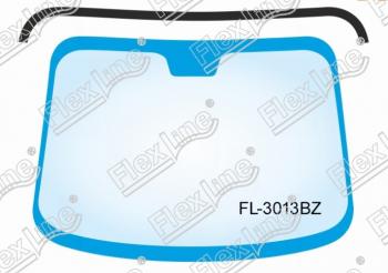 2 269 р. Молдинг лобового стекла FlexLine  Honda Fit ( GE,  2) - Jazz. Увеличить фотографию 1