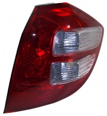 1 439 р. Правый фонарь задний SAT (красный)  Honda Fit  GE (2007-2010). Увеличить фотографию 1