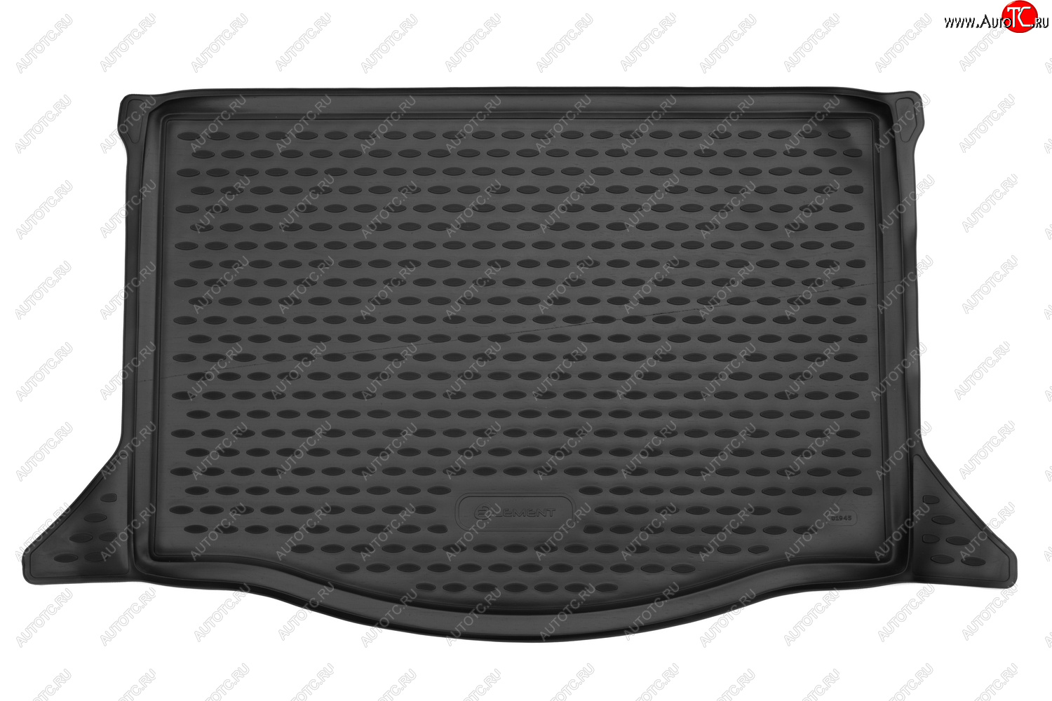 1 799 р. Коврик багажника Element (полиуретан)  Honda Fit  GE (2007-2010) (Черный)
