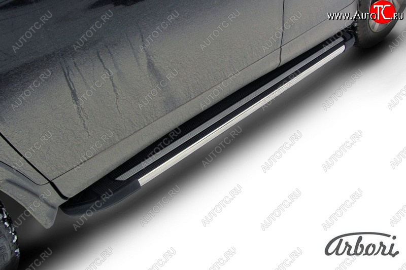 12 509 р. Порожки для ног Arbori Luxe Black Honda CR-V RM1,RM3,RM4 дорестайлинг (2012-2015)