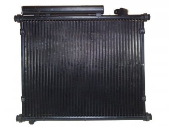 5 699 р. Радиатор кондиционера SAT Honda Fit 1 GD дорестайлинг (2001-2004). Увеличить фотографию 1