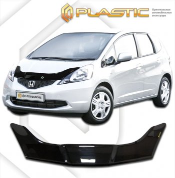 Дефлектор капота CA-Plastic Honda (Хонда) Jazz (Джаз) (2008-2015)