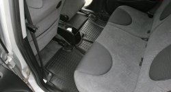 1 999 р. Коврик в багажник Element (полиуретан) Honda Jazz (2001-2008). Увеличить фотографию 3