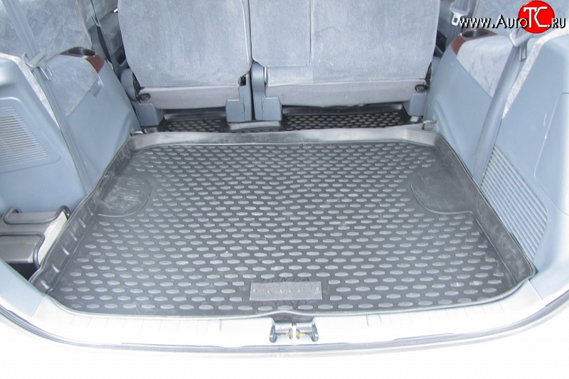 2 479 р. Коврик в багажник Element 4 шт. (полиуретан) (длинная база) Honda Odyssey 2 (1999-2003)