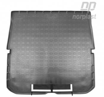 3 099 р. Коврик багажника Norplast (7 мест, сложенный 3 ряд)  Honda Pilot  YF6 (2018-2024) (Черный с погрузочным ковриком (фартуком)). Увеличить фотографию 1