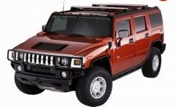 37 099 р. Пластиковый капот Standart HUMMER H2 (2002-2009) (Неокрашенный). Увеличить фотографию 3