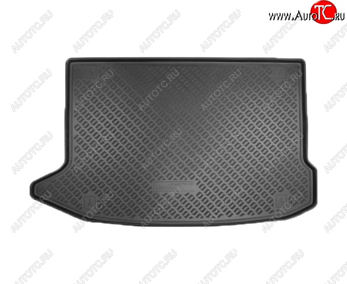 1 499 р. Коврик в багажник Norplast  Hyundai Kona  OS (2017-2021) (Черный)