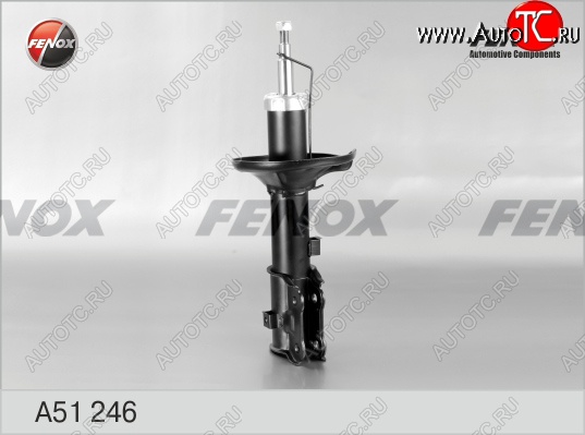 4 099 р. Левый амортизатор передний (газ/масло) FENOX  Hyundai Accent  седан ТагАЗ (2001-2012)