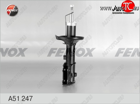 4 099 р. Правый амортизатор передний (газ/масло) FENOX  Hyundai Accent  седан ТагАЗ (2001-2012)