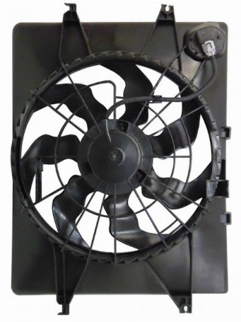 Вентилятор радиатора в сборе SAT (2.0 / 2.4) Hyundai Azera (2012-2018)