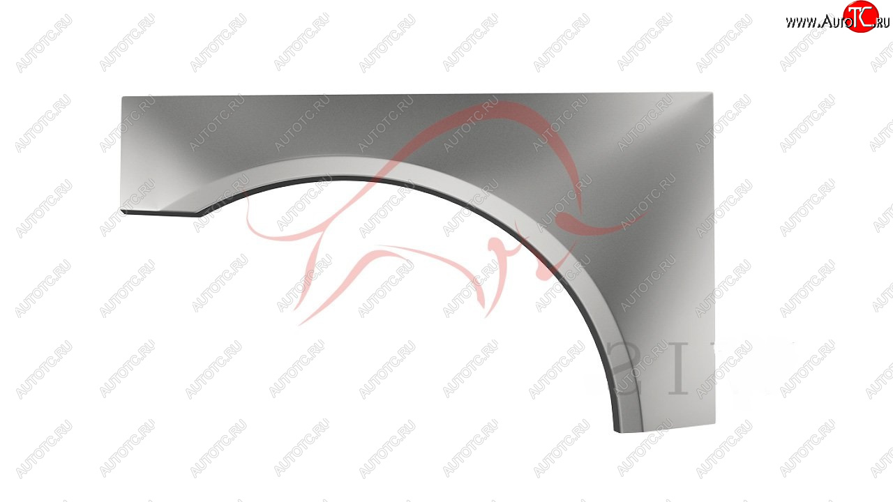 2 189 р. Правая задняя ремонтная арка (внешняя) Wisentbull  Hyundai Tiburon ( 2 GK,  2 GK2,  2 GK3) (2001-2009)