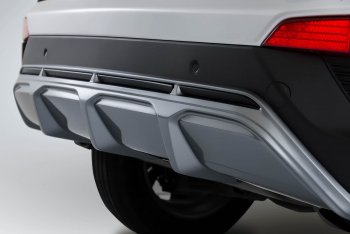 7 199 р. Накладка заднего бампера Xmug Hyundai Creta GS дорестайлинг (2015-2019) (Неокрашенная). Увеличить фотографию 3