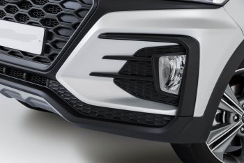 17 299 р. Передний бампер Xmug Hyundai Creta GS рестайлинг (2019-2021) (Неокрашенный). Увеличить фотографию 6