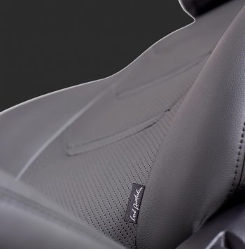 7 399 р. Чехлы для сидений Lord Autofashion Турин 2 (экокожа, спинка 60/40, 2 Г-образных подголовника)  Hyundai Creta  GS (2015-2021) (Серый, вставка серая/серая, строчка серая). Увеличить фотографию 1