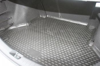 2 399 р. Коврик в багажник (седан) Element-Autofamily (полиуретан)  Hyundai Elantra  AD (2016-2020). Увеличить фотографию 2