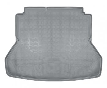 2 099 р. Коврик в багажник Norplast  Hyundai Elantra  AD (2016-2020) (Серый). Увеличить фотографию 1