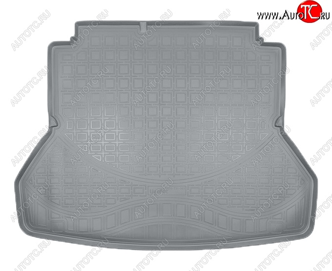 2 099 р. Коврик в багажник Norplast  Hyundai Elantra  AD (2016-2020) (Серый)