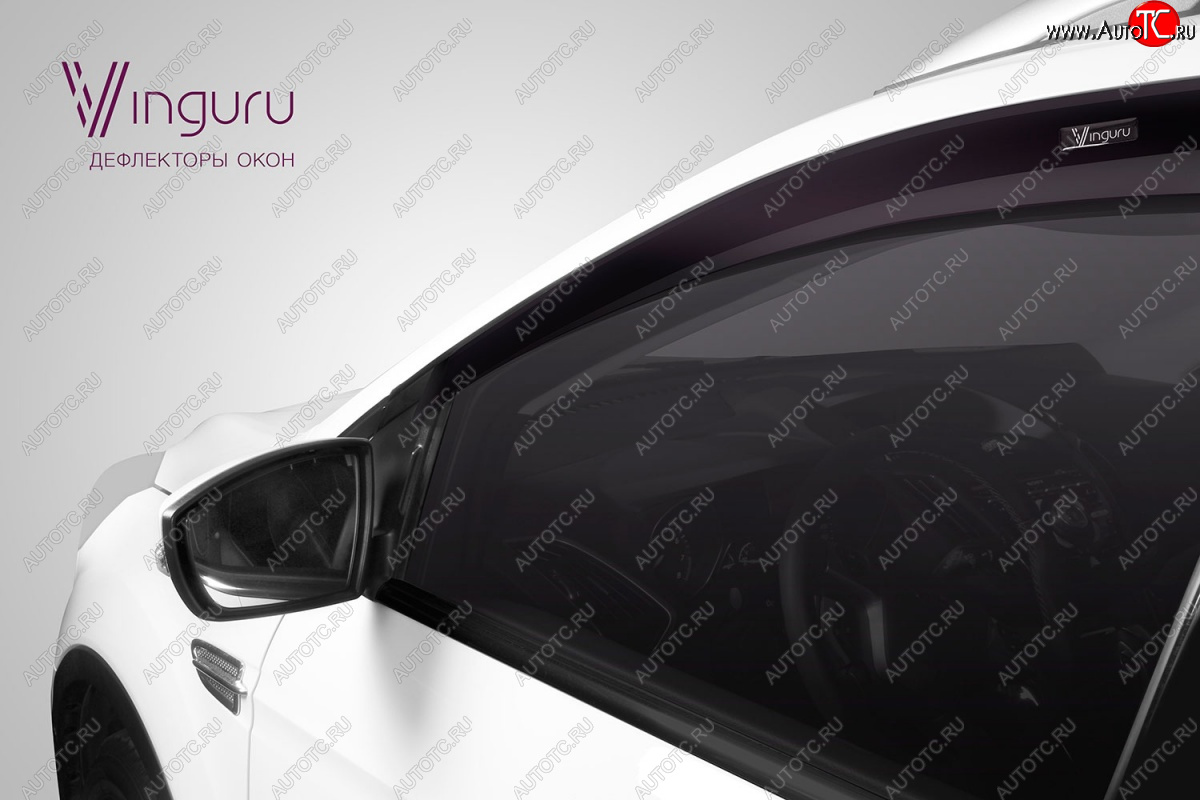 1 999 р. Дефлекторы окон Vinguru Hyundai Elantra XD (ТагАЗ) седан (2008-2014)