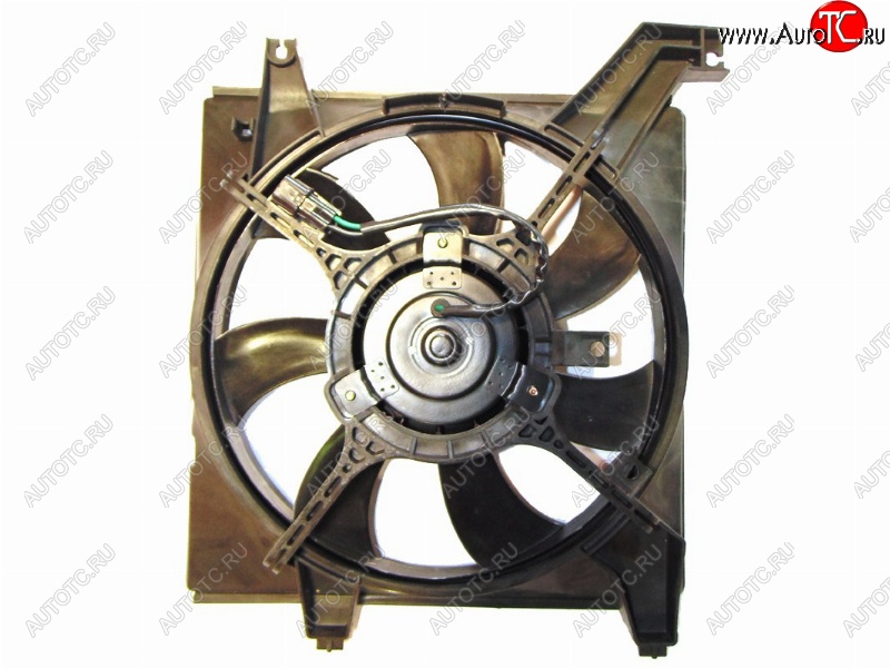 2 599 р. Вентилятор радиатора в сборе SAT  Hyundai Elantra  XD (2000-2003)