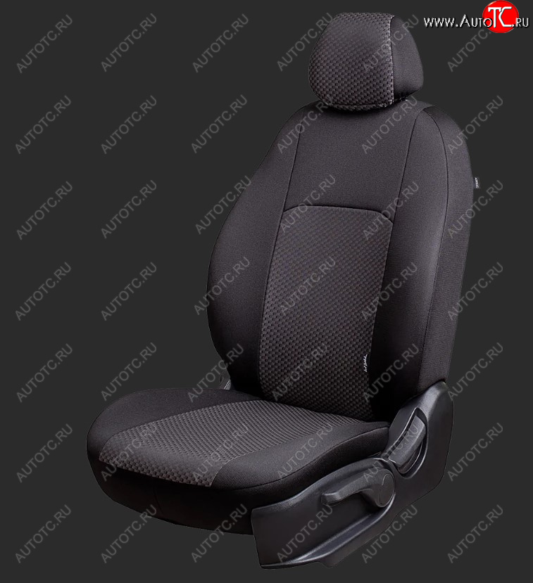 6 649 р. Чехлы для сидений Lord Autofashion Дублин (жаккард, спинка 40/60+подлокотник+отд. бок, 2 П- и 1 Г-образных подголовника)  Hyundai Elantra  XD (2000-2014) (Черный, вставка Сеул серый)