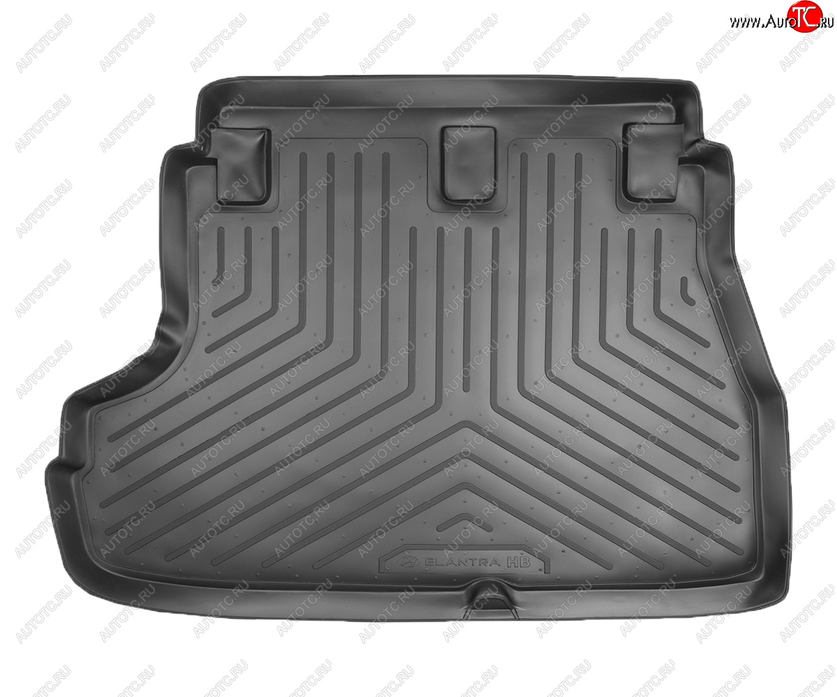 1 499 р. Коврик багажника Norplast Unidec  Hyundai Elantra  XD2 (2003-2010) (Черный)
