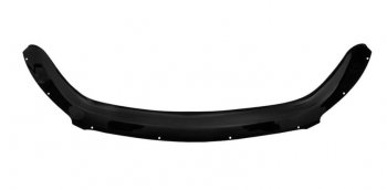 1 099 р. Дефлектор капота REIN (ЕВРО крепеж) без логотипа  Hyundai Santa Fe  3 DM (2012-2019). Увеличить фотографию 1