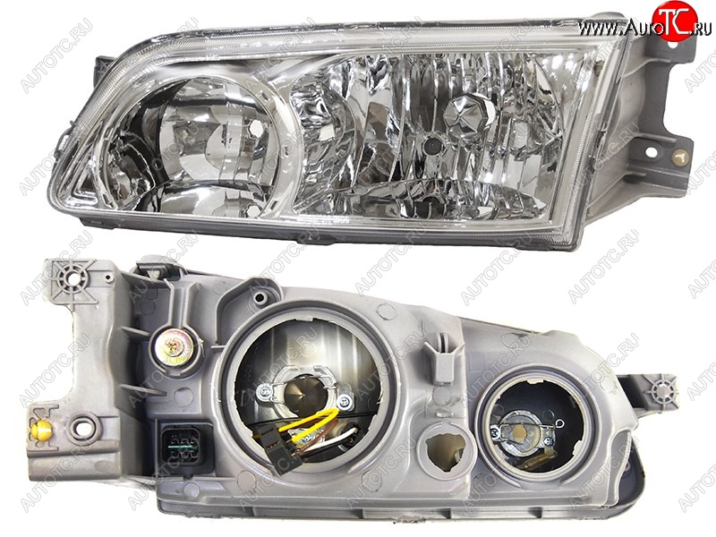 3 899 р. Левая передняя фара SAT (с электрокорректором)  Hyundai Starex/H1  A1 (1997-2004)