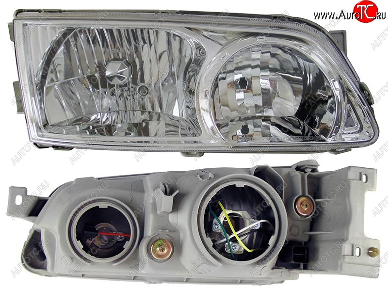 2 999 р. Правая передняя фара SAT (manual) Hyundai Starex/H1 A1 дорестайлинг (1997-2004)
