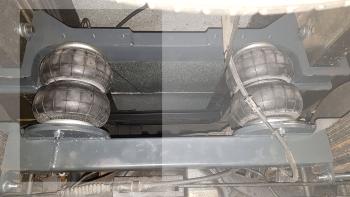 33 599 р. Комплект вспомогательной пневмоподвески на заднюю ось Aride  Hyundai HD-35 (2011-2024). Увеличить фотографию 1