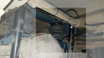 31 999 р. Комплект вспомогательной пневмоподвески на заднюю ось Aride (с АБС) Hyundai HD-72 (2004-2008). Увеличить фотографию 3