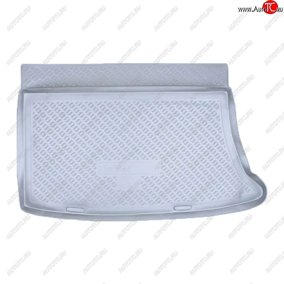 1 649 р. Коврик багажника Norplast Unidec  Hyundai I30  FD (2007-2010) (Цвет: серый)