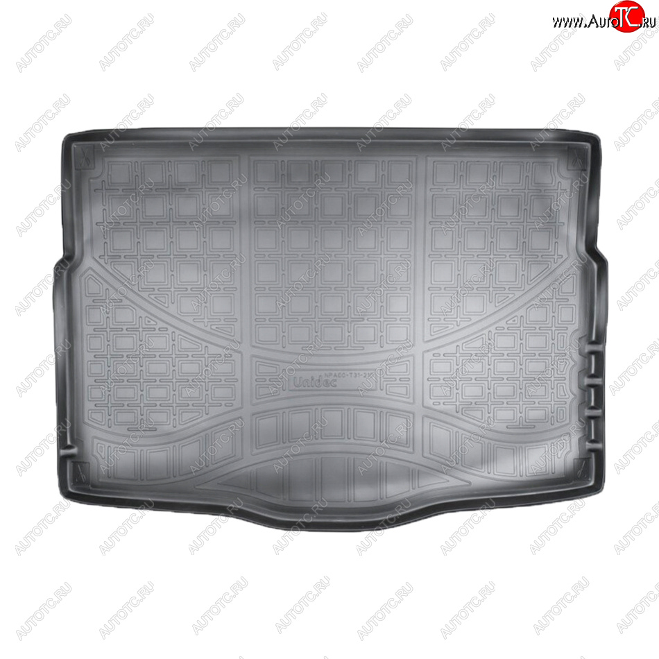 1 499 р. Коврик в багажник Norplast Unidec  Hyundai I30  2 GD (2011-2017) (Цвет: черный)